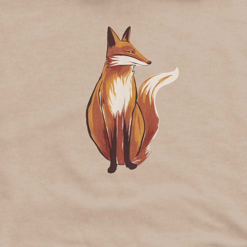 Painted Fox Crewneck Sweatshirt