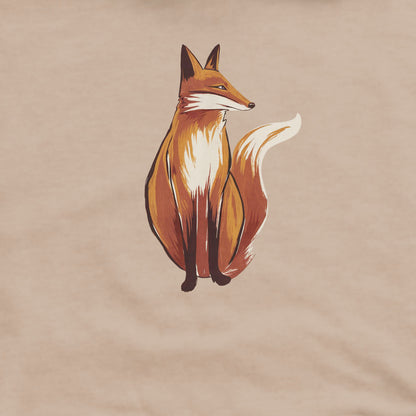 Painted Fox Crewneck Sweatshirt