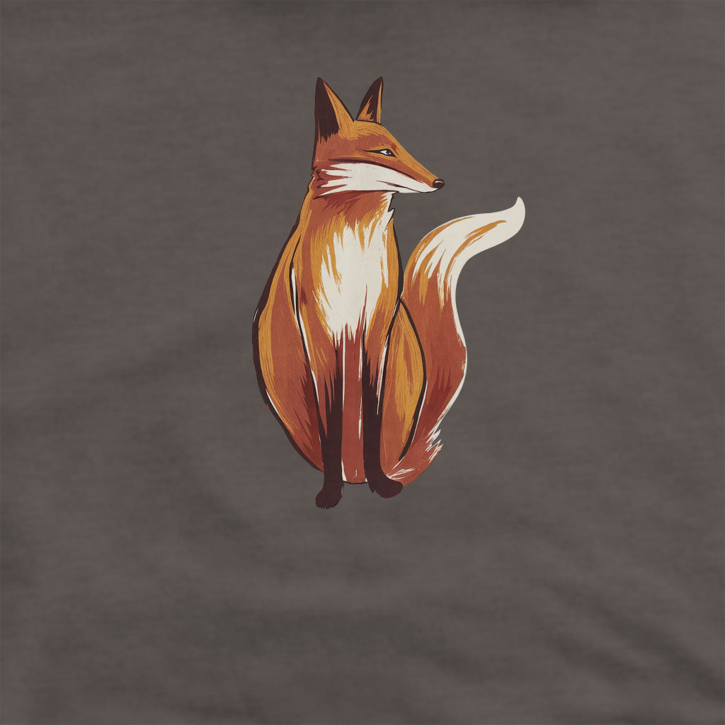 Painted Fox Crewneck Sweatshirt