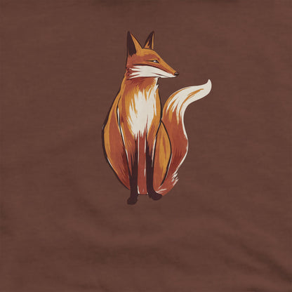 Painted Fox Crewneck Sweatshirt