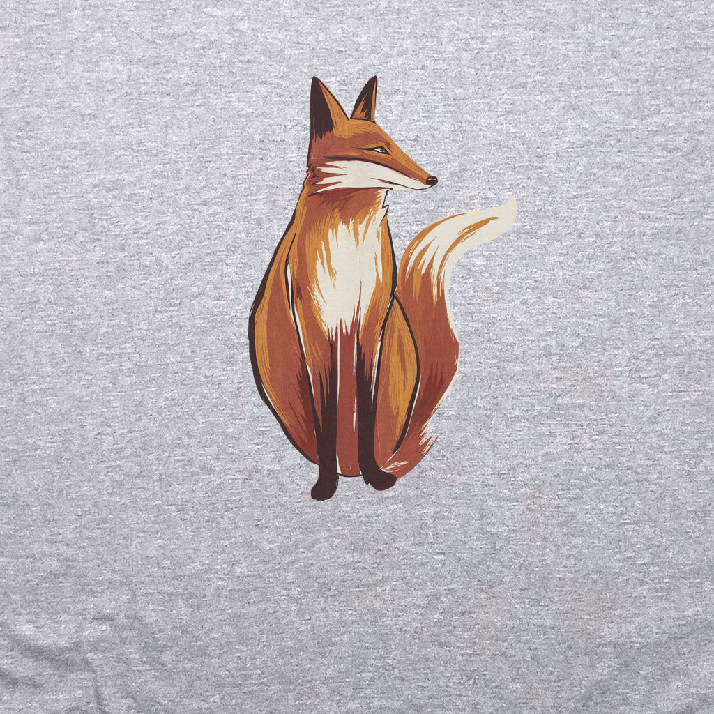 Painted Fox Crewneck Sweatshirt