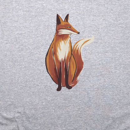 Painted Fox Crewneck Sweatshirt