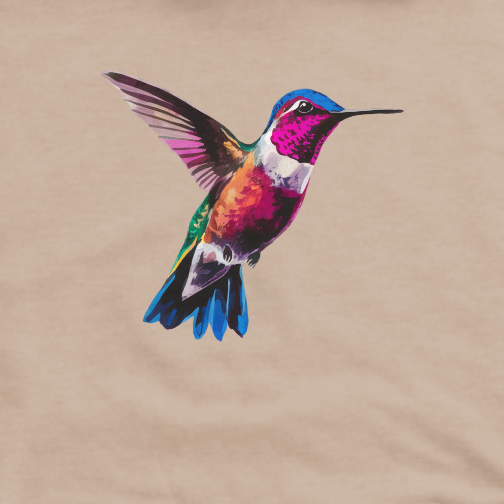 Painted Hummingbird Crewneck Sweatshirt