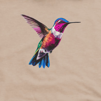 Painted Hummingbird Crewneck Sweatshirt