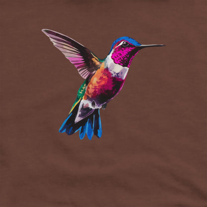 Painted Hummingbird Crewneck Sweatshirt