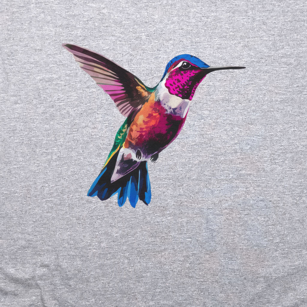 Painted Hummingbird Crewneck Sweatshirt