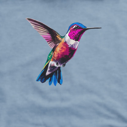 Painted Hummingbird Crewneck Sweatshirt