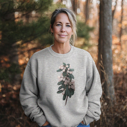 Painted Mountain Laurel Crewneck Sweatshirt
