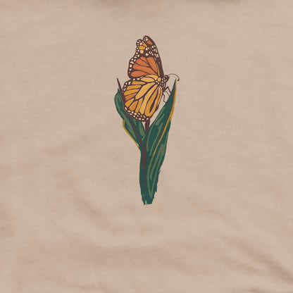 Painted Monarch Butterfly Hoodie