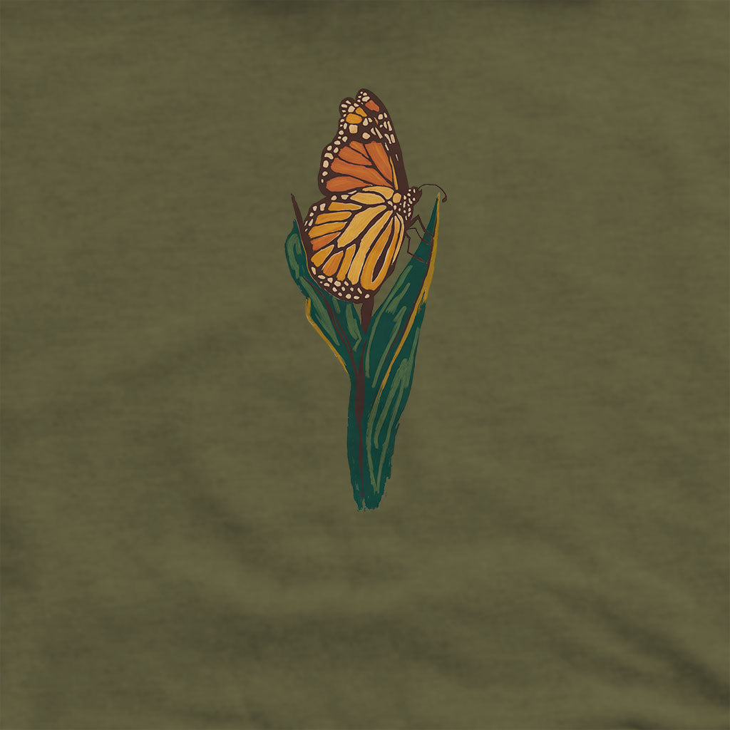 Painted Monarch Butterfly Hoodie