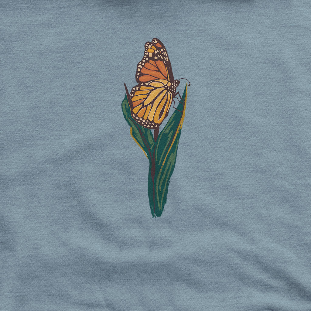 Painted Monarch Butterfly Hoodie