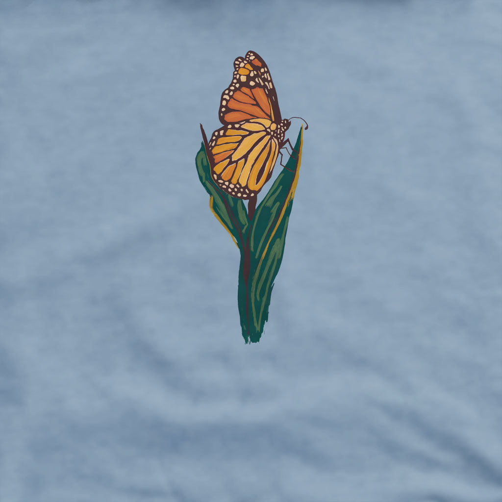 Painted Monarch Butterfly Crewneck Sweatshirt