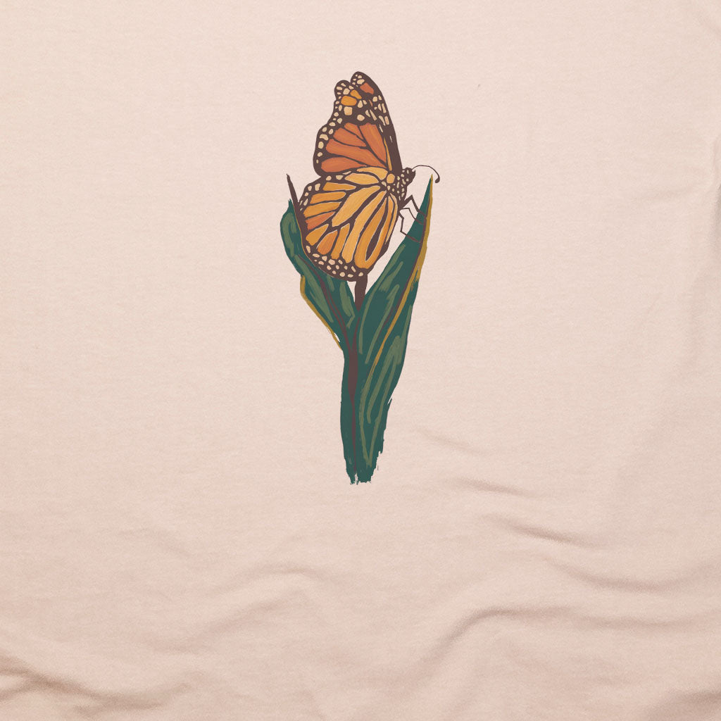 Painted Monarch Butterfly T-Shirt