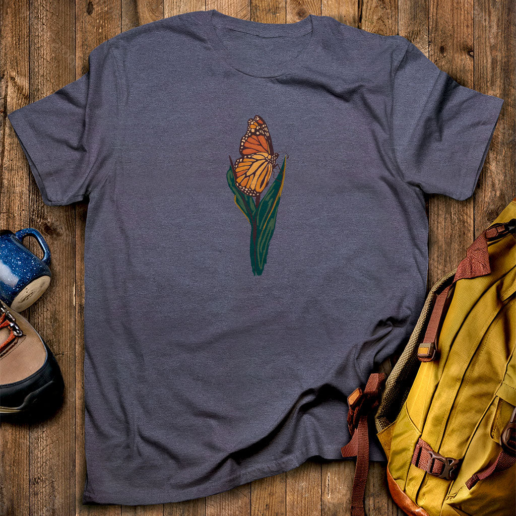 Painted Monarch Butterfly T-Shirt
