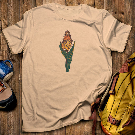 Painted Monarch Butterfly T-Shirt