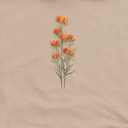 Painted Indian Paintbrush Hoodie