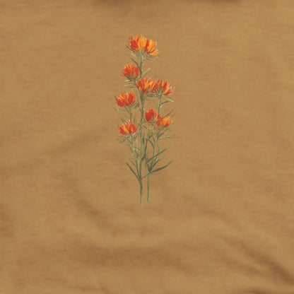 Painted Indian Paintbrush Hoodie