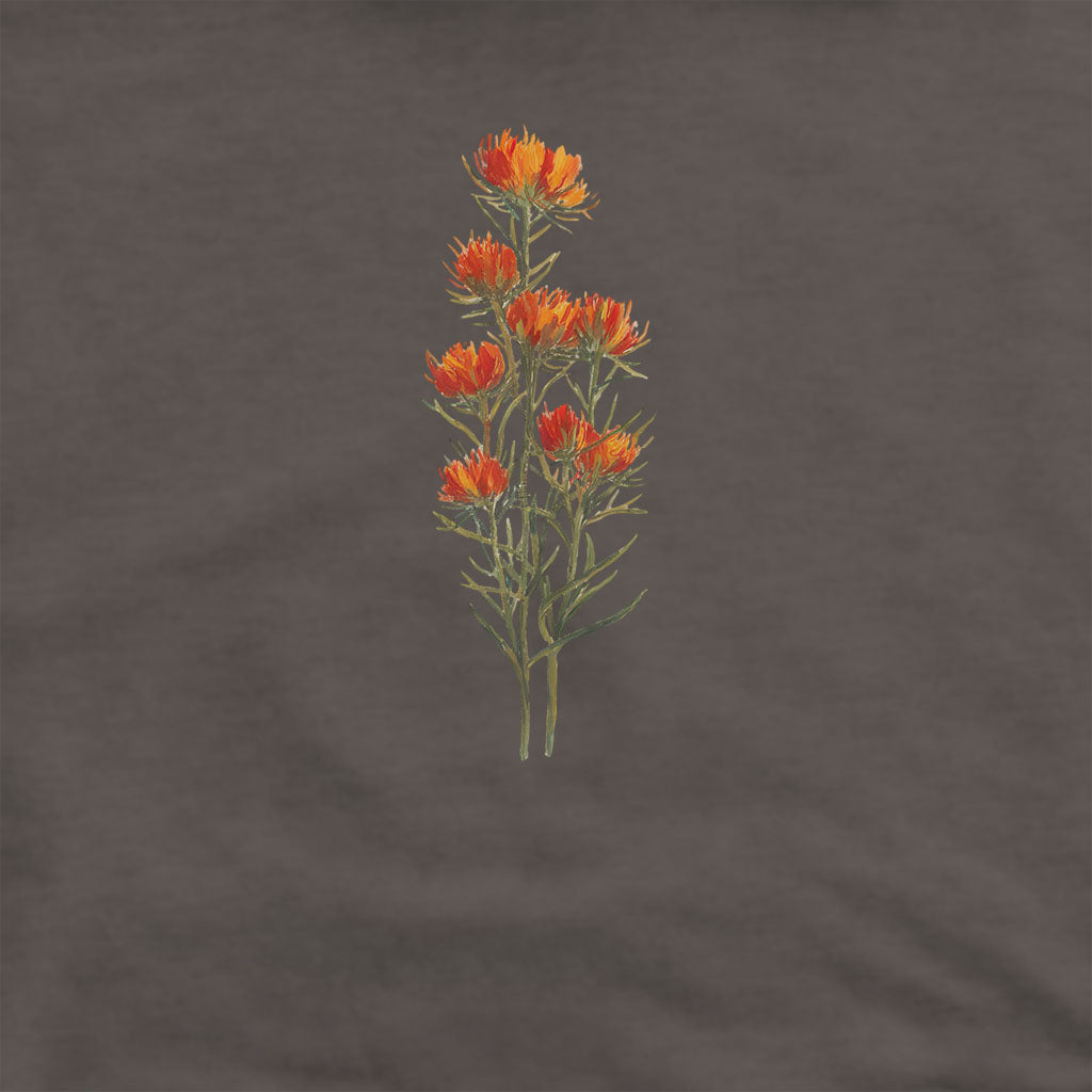 Painted Indian Paintbrush Hoodie