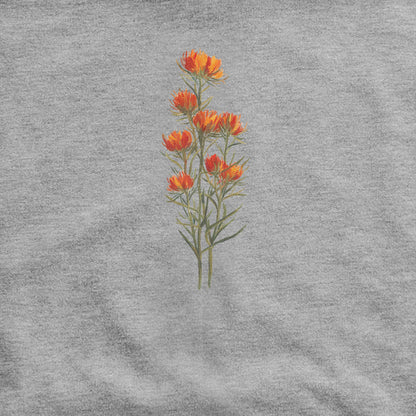 Painted Indian Paintbrush Hoodie