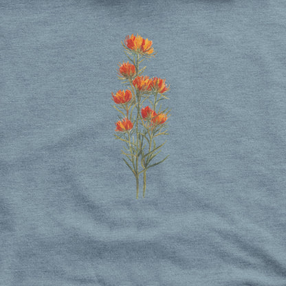 Painted Indian Paintbrush Hoodie