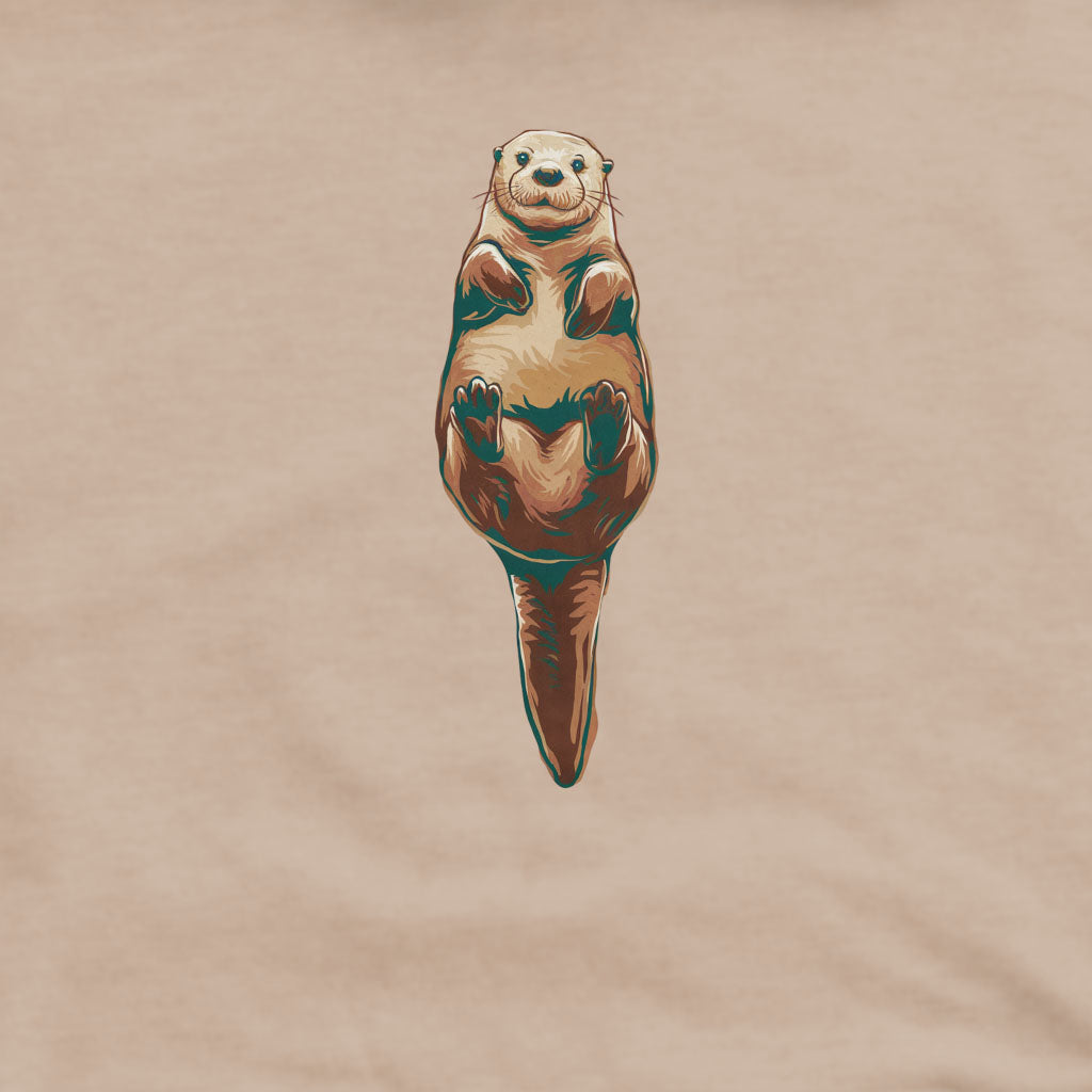 Painted Otter Crewneck Sweatshirt