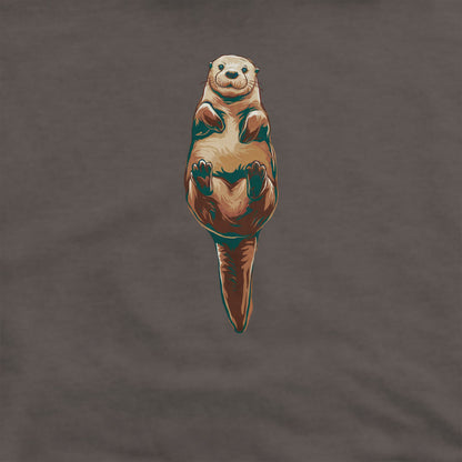 Painted Otter Crewneck Sweatshirt