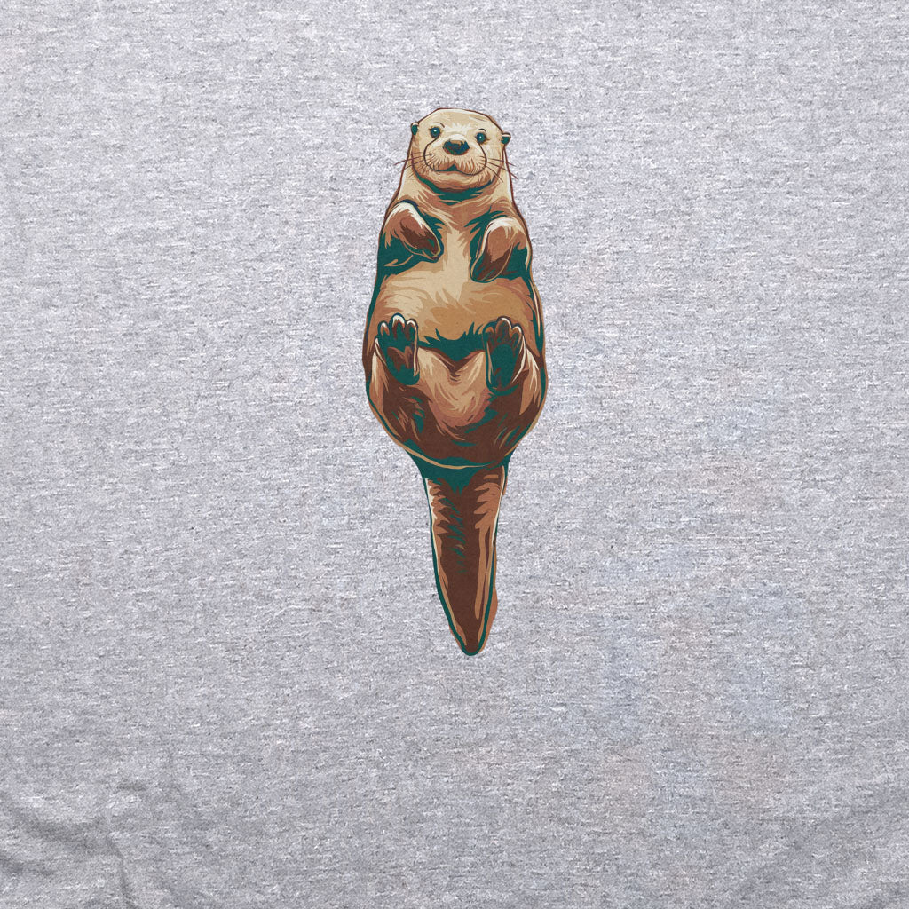 Painted Otter Crewneck Sweatshirt