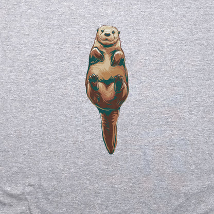 Painted Otter Crewneck Sweatshirt
