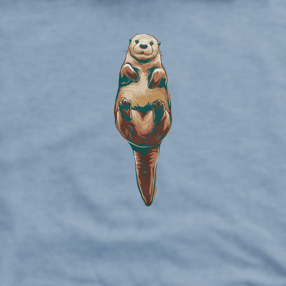 Painted Otter Crewneck Sweatshirt