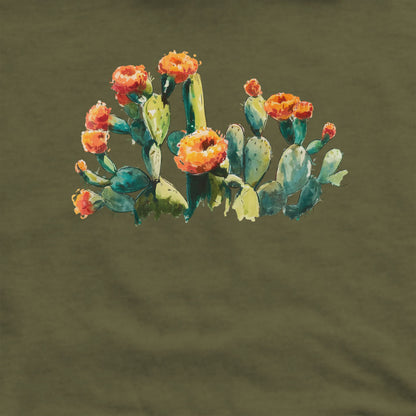 Painted Paddle Cactus Crewneck Sweatshirt