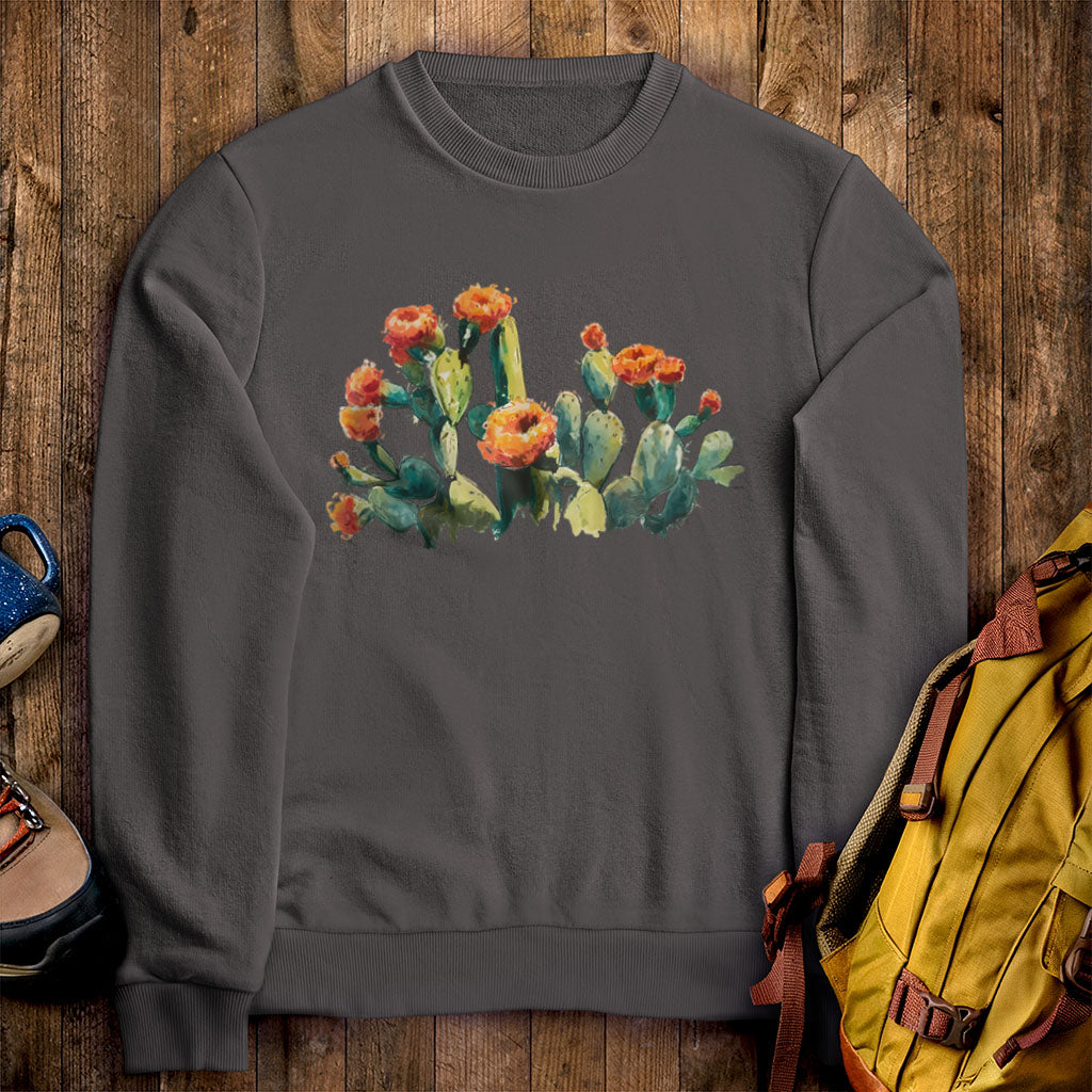 Painted Paddle Cactus Crewneck Sweatshirt