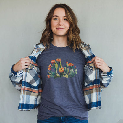 Painted Paddle Cactus T-Shirt