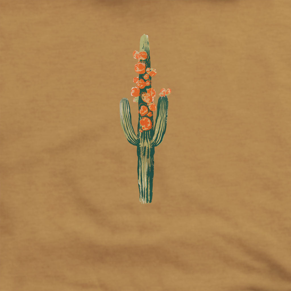 Painted Cactus in Bloom Hoodie