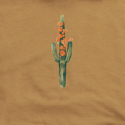 Painted Cactus in Bloom Hoodie