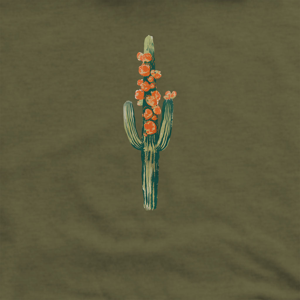 Painted Cactus in Bloom Hoodie