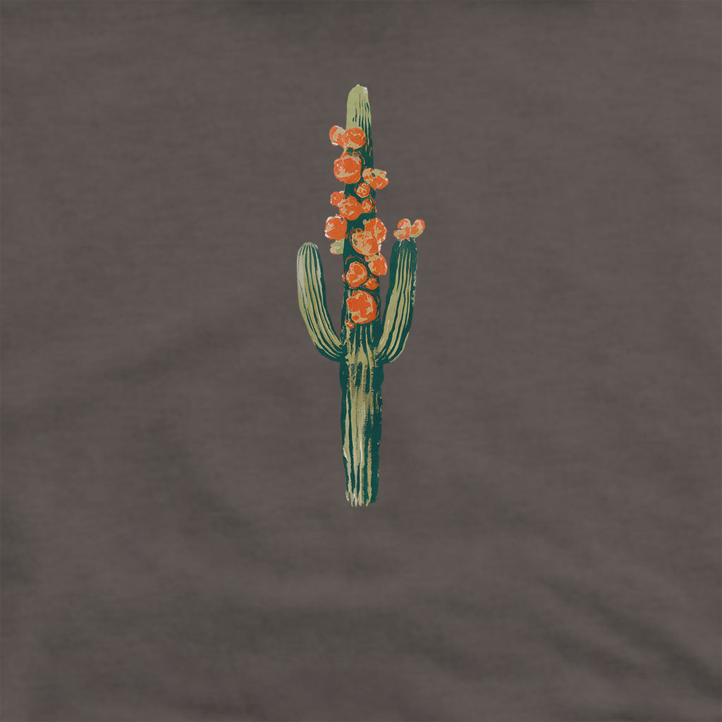 Painted Cactus in Bloom Hoodie