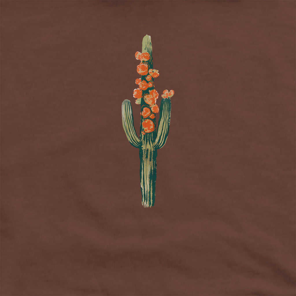Painted Cactus in Bloom Hoodie