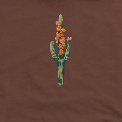 Painted Cactus in Bloom Hoodie