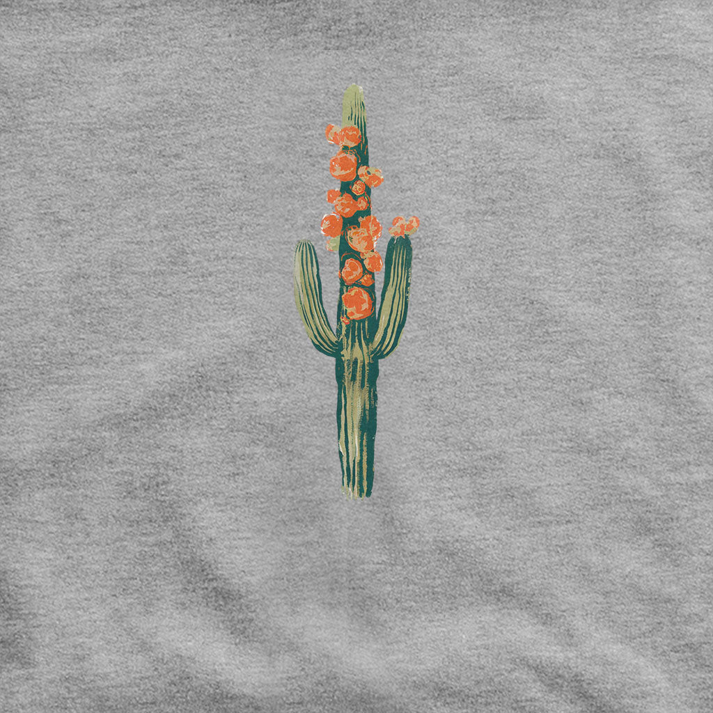 Painted Cactus in Bloom Hoodie