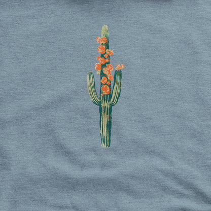 Painted Cactus in Bloom Hoodie