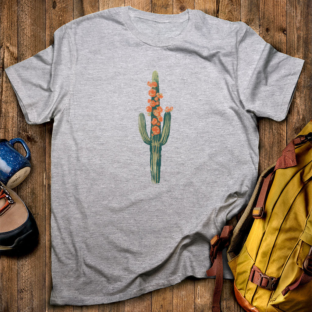 Painted Cactus in Bloom T-Shirt
