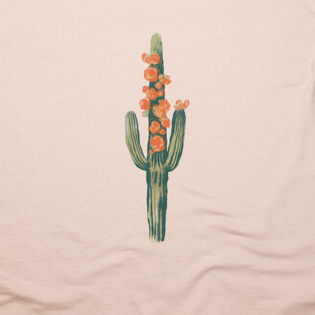 Painted Cactus in Bloom T-Shirt