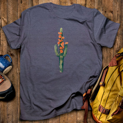 Painted Cactus in Bloom T-Shirt