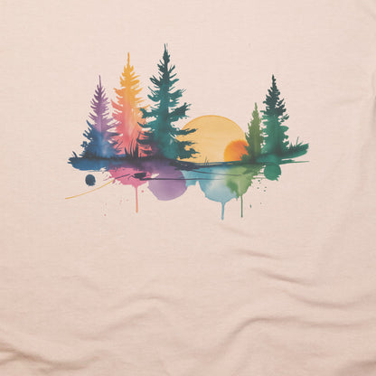 Watercolor Forest T-Shirt