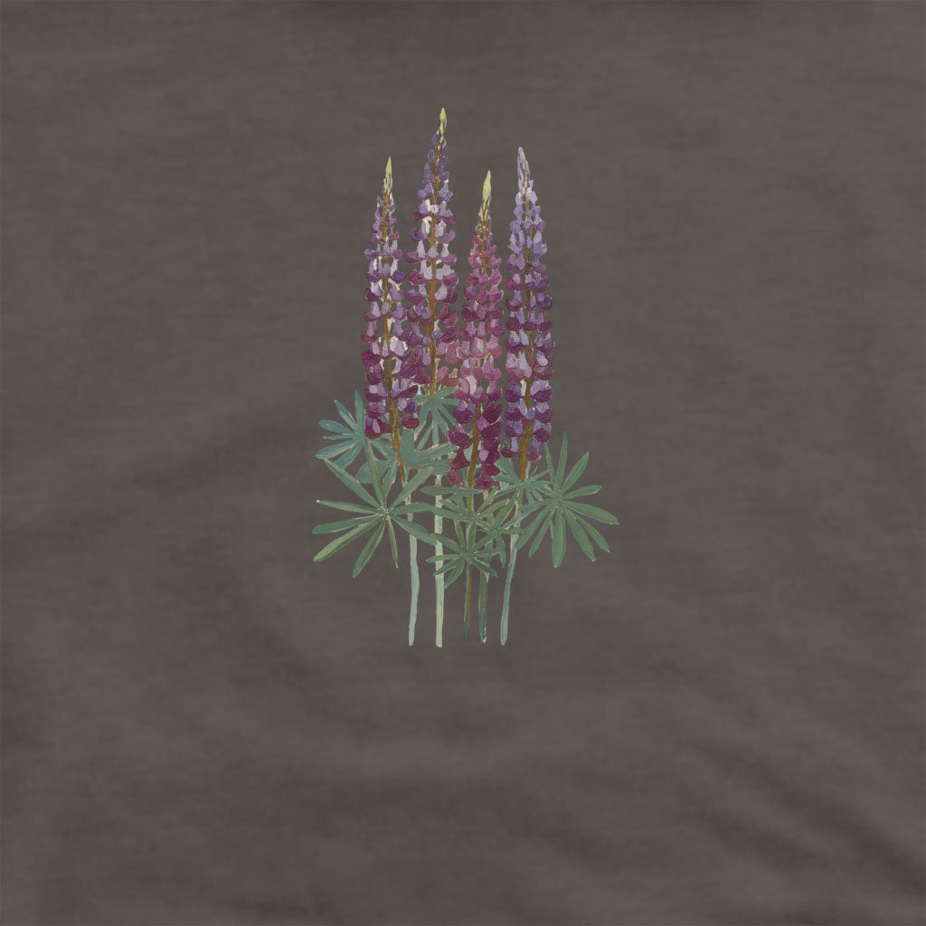 Painted Lupine Crewneck Sweatshirt