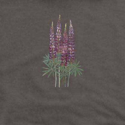 Painted Lupine Crewneck Sweatshirt