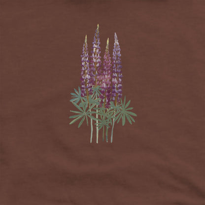 Painted Lupine Crewneck Sweatshirt
