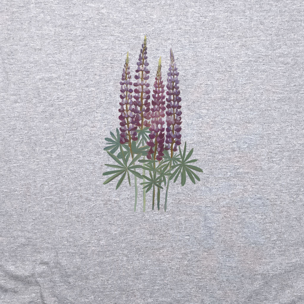 Painted Lupine Crewneck Sweatshirt