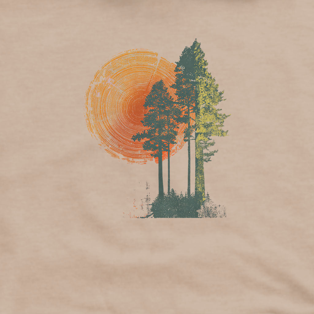 Woodcut Pines Hoodie