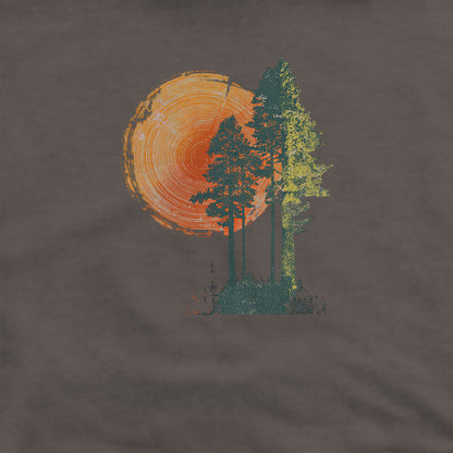Woodcut Pines Hoodie